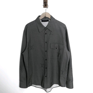 루이비통X니고 마이크로 다미에 플란넬 셔츠