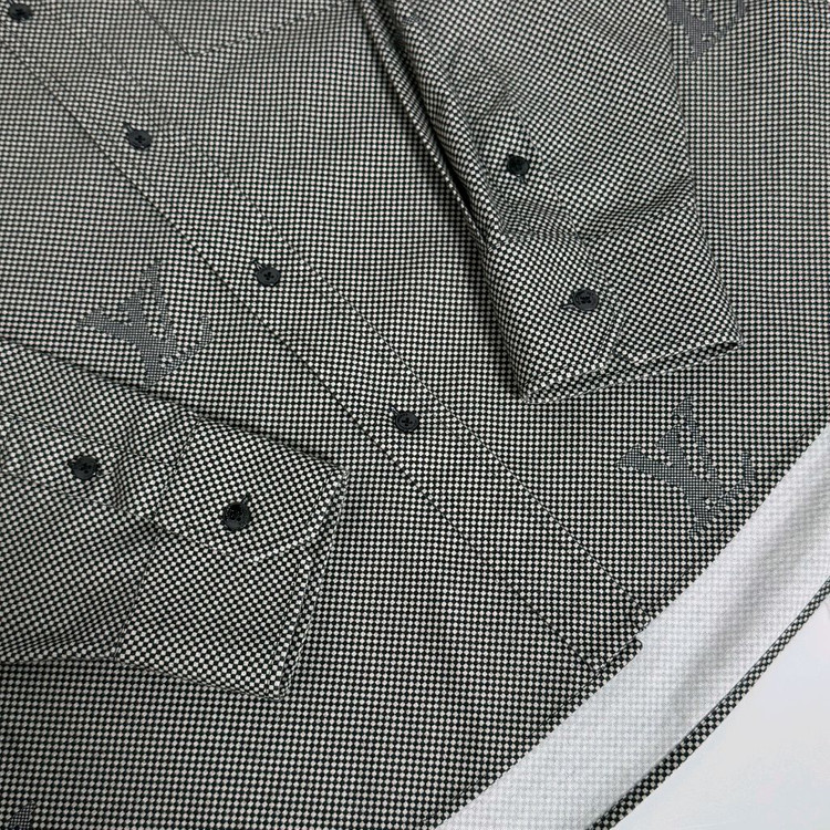 루이비통X니고 마이크로 다미에 플란넬 셔츠--2