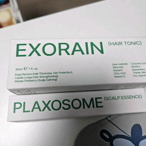 탈모기능성 뮤리나 엑소레인 헤어토닉 30ml + 두피에센스 15ml 세트