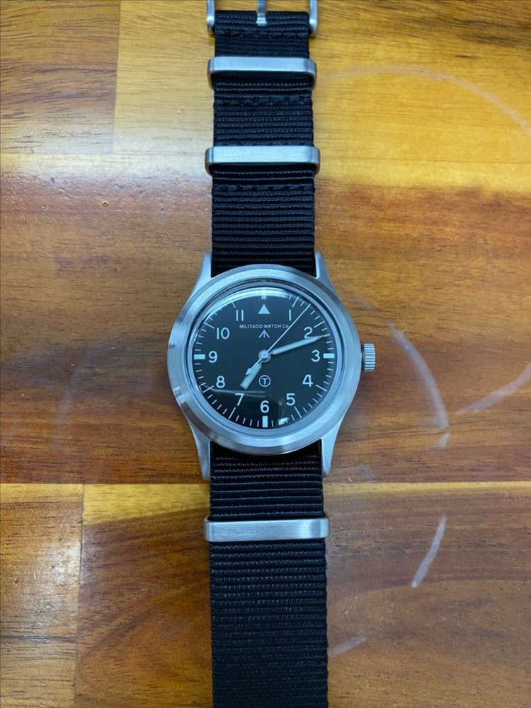 (신품급) 실리언즈 한정판 ml14 4진동 스윕쿼츠 밀리타도 이미지