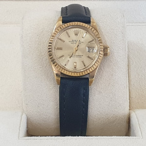 로렉스 데이저스트 6917 금통 가죽줄
