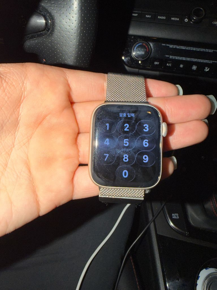 애플워치se3 44mm 스타라이트 이미지