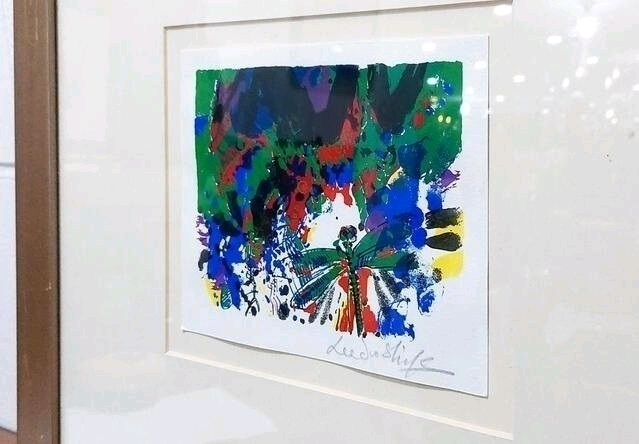 잠자리이두식석판화 이미지