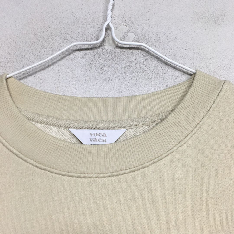 보카바카 퍼프 슬리브 로고 맨투맨 F 이미지