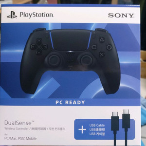 PS5 듀얼센스 미드나이트 블랙 무선 컨트롤러 새 것