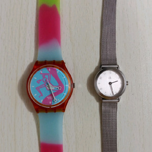 ck swatch vintage 캘빈클라인 스와치 시계 빈티지 2002년 이미지