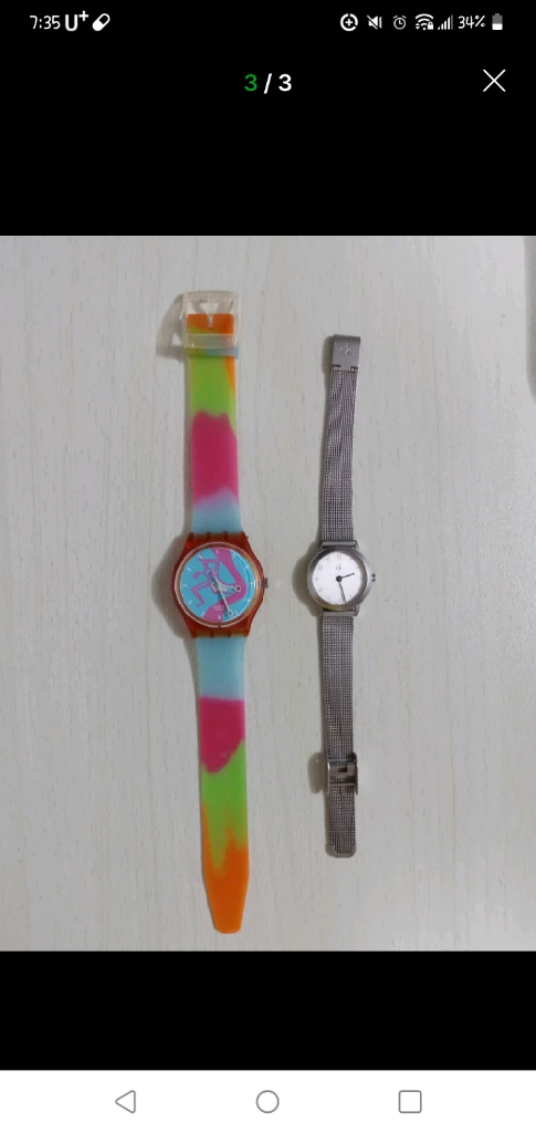 swatch vintage 스와치 시계 빈티지 2002년 이미지