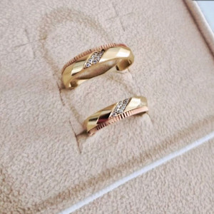 14k커플링 반지셋트 /19호 11호