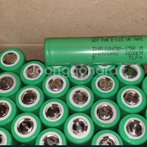 18650 고방전 25R SDI 배터리 수량40개 이미지