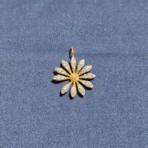 14K 데이지 랩다이아 펜던트 이미지