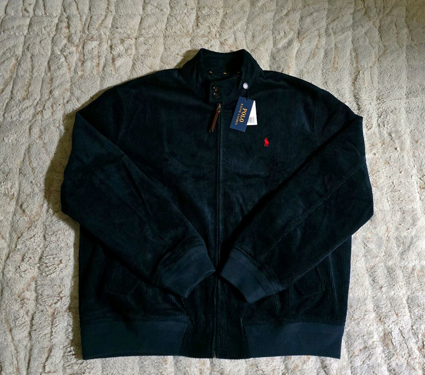 폴로 랄프로렌 코듀로이 바라쿠다 자켓 점퍼 네이비 새제품 이미지