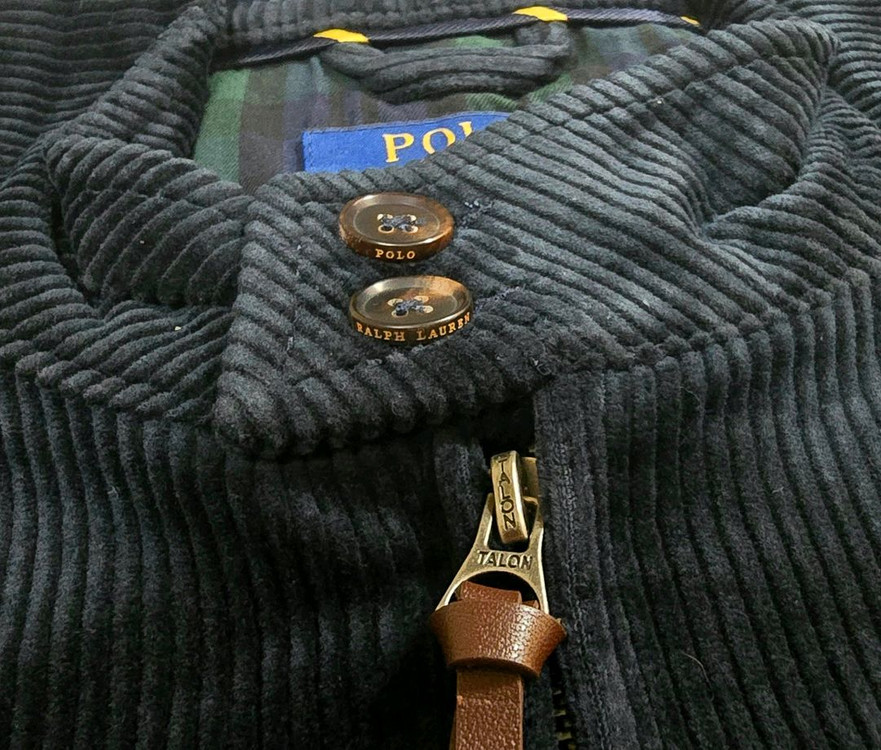 폴로 랄프로렌 코듀로이 바라쿠다 자켓 점퍼 네이비 새제품 이미지