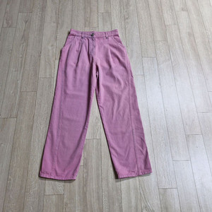 TIME 타임 핑크 팬츠