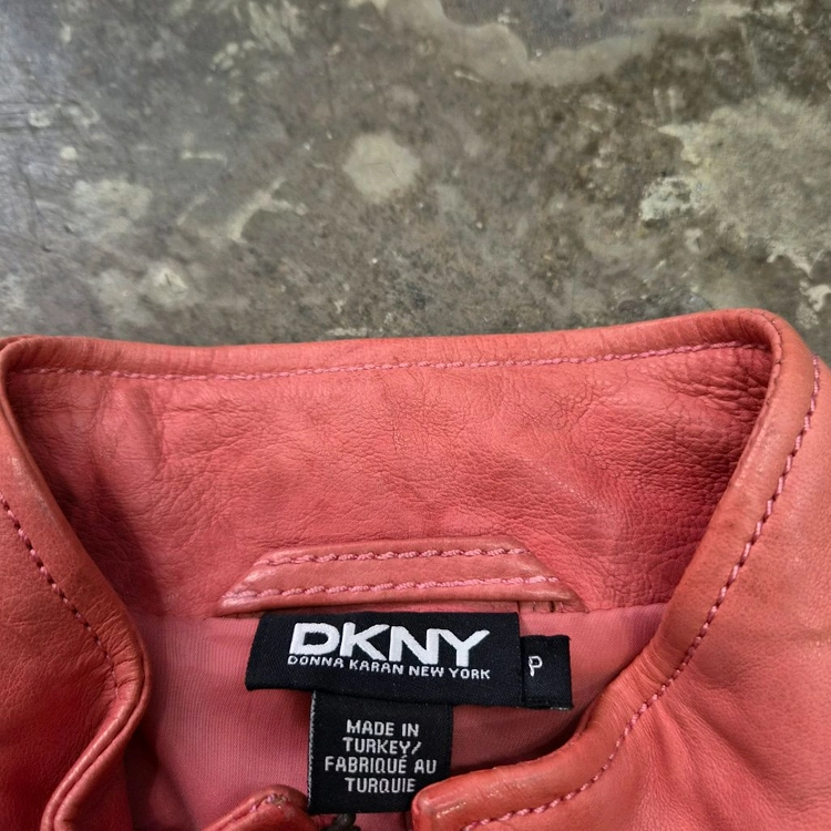 55) DKNY 양가죽 자켓 양가죽 라이더 자켓 이미지