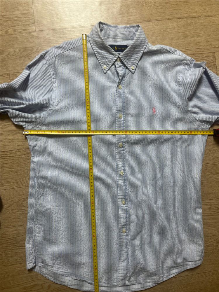 폴로 랄프로렌 스트라이프 셔츠 여성용--4