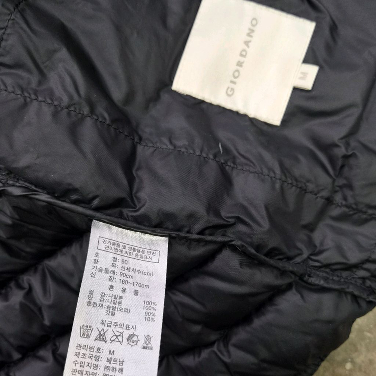 M) 지오다노 덕다운 경량 패딩 점퍼--4
