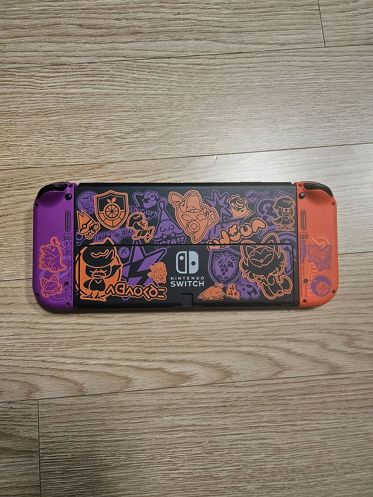 닌텐도 스위치 oled 바이올렛 에디션 본체만 판매 택포--1