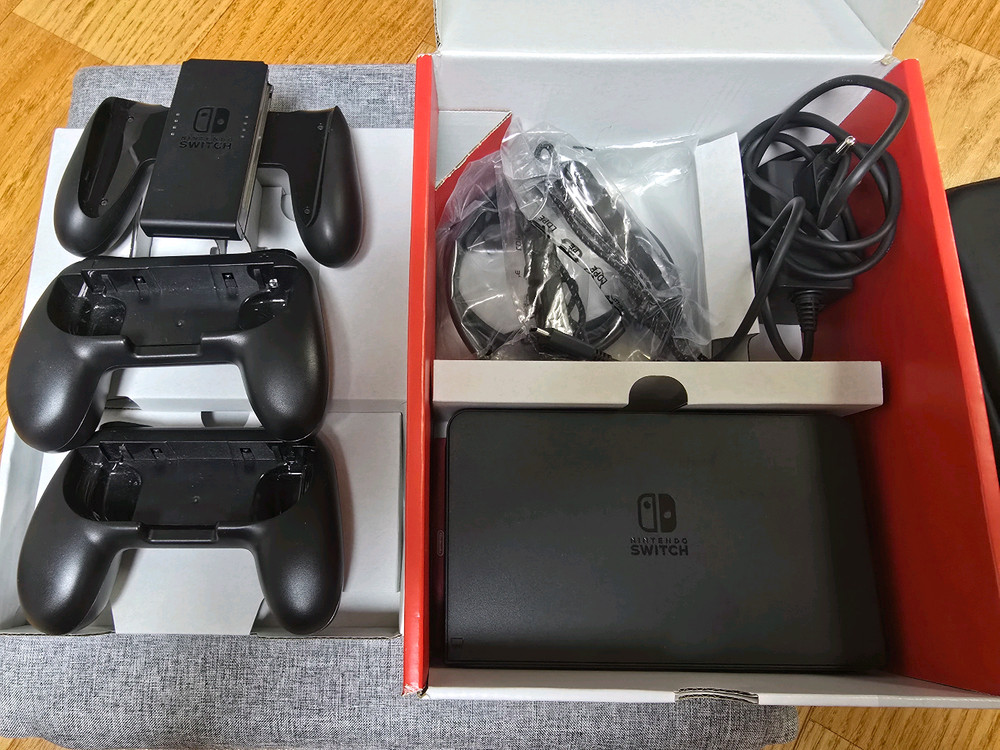 S급 닌텐도 스위치 oled 풀박스--7