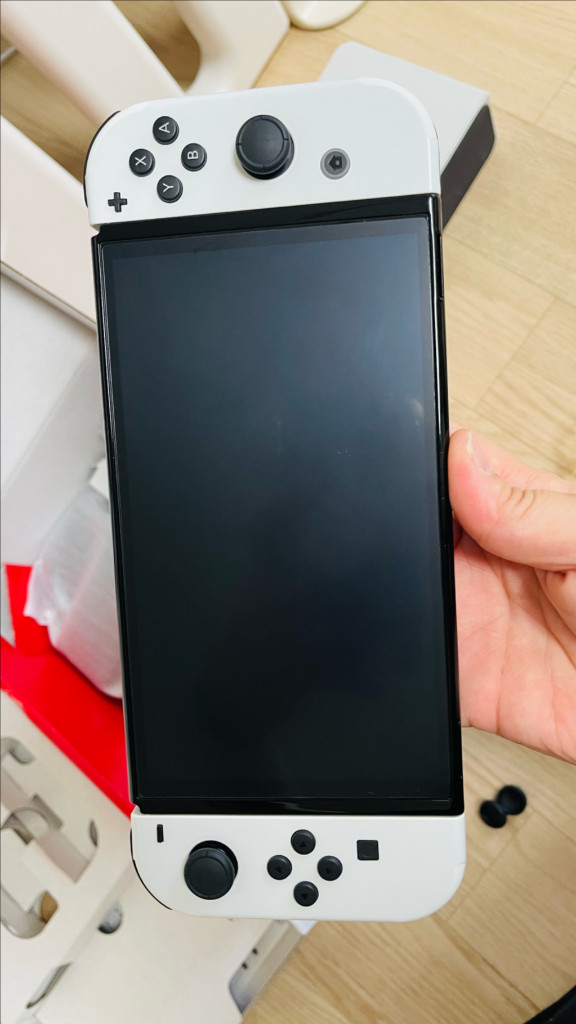닌텐도 스위치 OLED (구성품 미사용) 풀박스--2