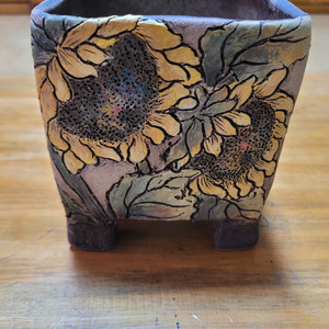 도자기 화분 소윤분