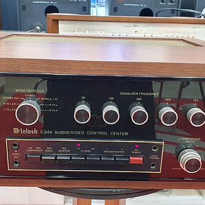 매킨토시(McIntosh)C-34V/C34V/신품우드케이스/민트급/NO기포 이미지