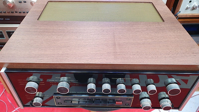 매킨토시(McIntosh)C-34V/C34V/신품우드케이스/민트급/NO기포 이미지