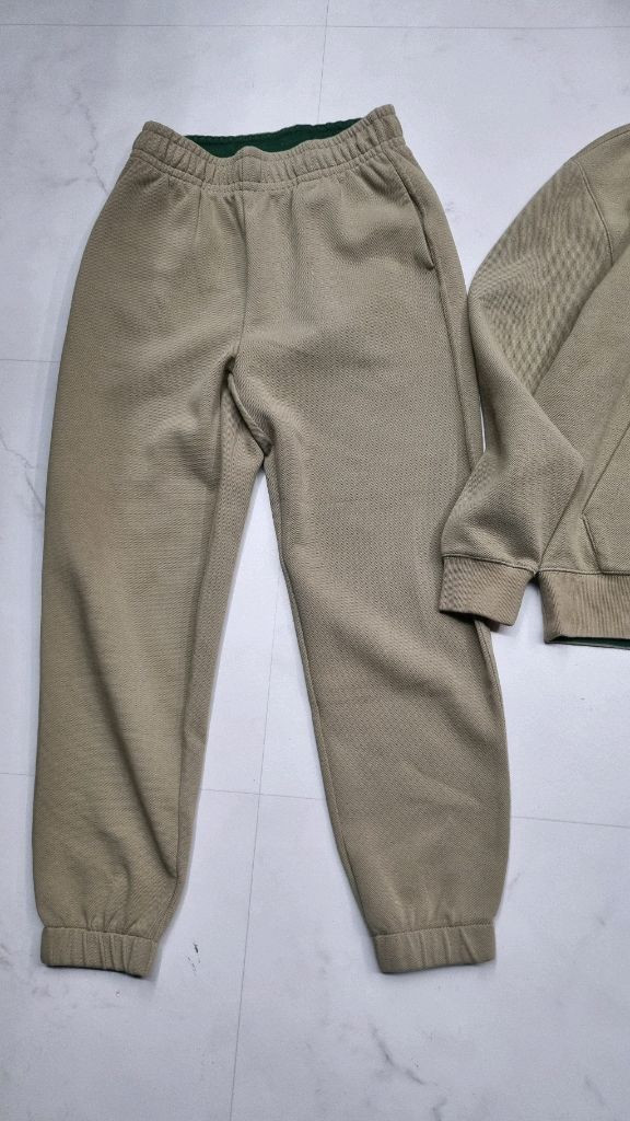 라코스테 더블 페이스 피케후드집업 조거셋업55--1