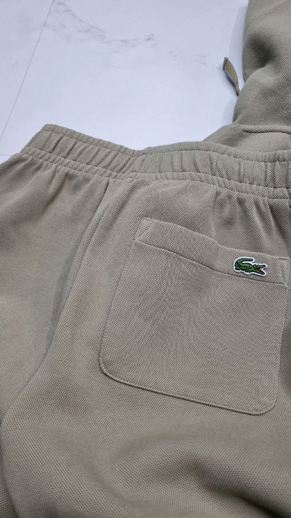 라코스테 더블 페이스 피케후드집업 조거셋업55--6