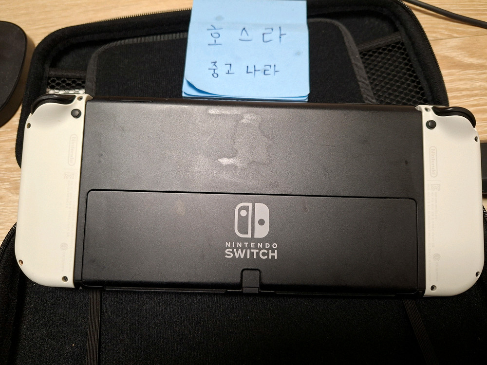닌텐도 스위치 oled 화이트--1
