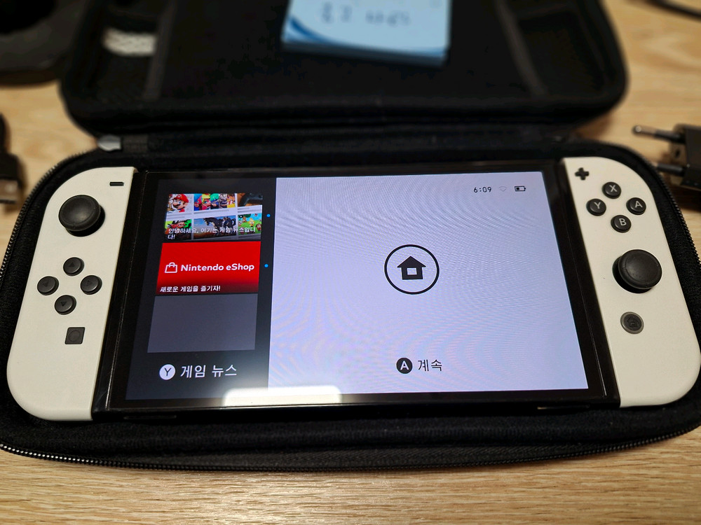 닌텐도 스위치 oled 화이트--3