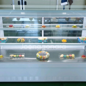 카페용 마카롱 샌드위치 케잌 베이커리 디저트 냉동냉장 쇼케이스 저온콤프 이미지