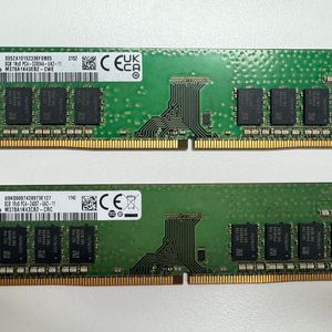 DDR4 8GB 2400/3200 램 2개 일괄 판매 이미지