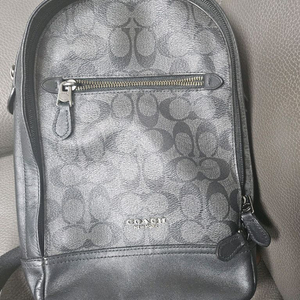 코치 그레이엄 팩 남성용 가죽 슬링백 (F37573) 이미지