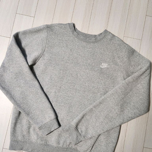 나이키 클럽 플리스 기모 맨투맨 804340-063 사이즈100 L스포츠웨어/상의/남성용/소재: 기모/길이: 기본( 이미지