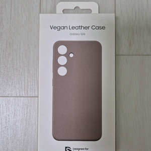 갤럭시 S24 삼성 정품 비건 가죽 레더 케이스