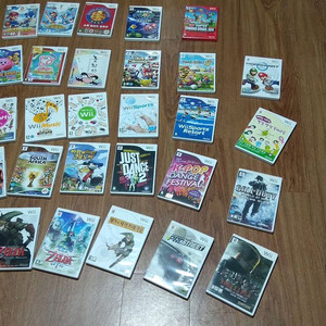 닌텐도 위 wii 시디 CD , DVD 리모컨 등등 이미지