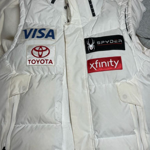 스파이더 패딩조끼 이미지