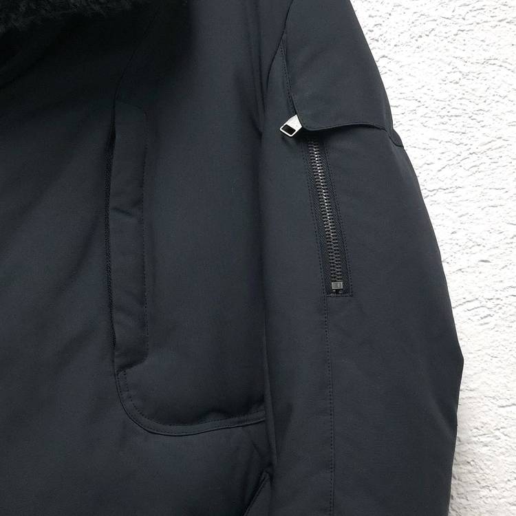 SYSTEM 시스템 옴므 블랙 패딩 100 이미지