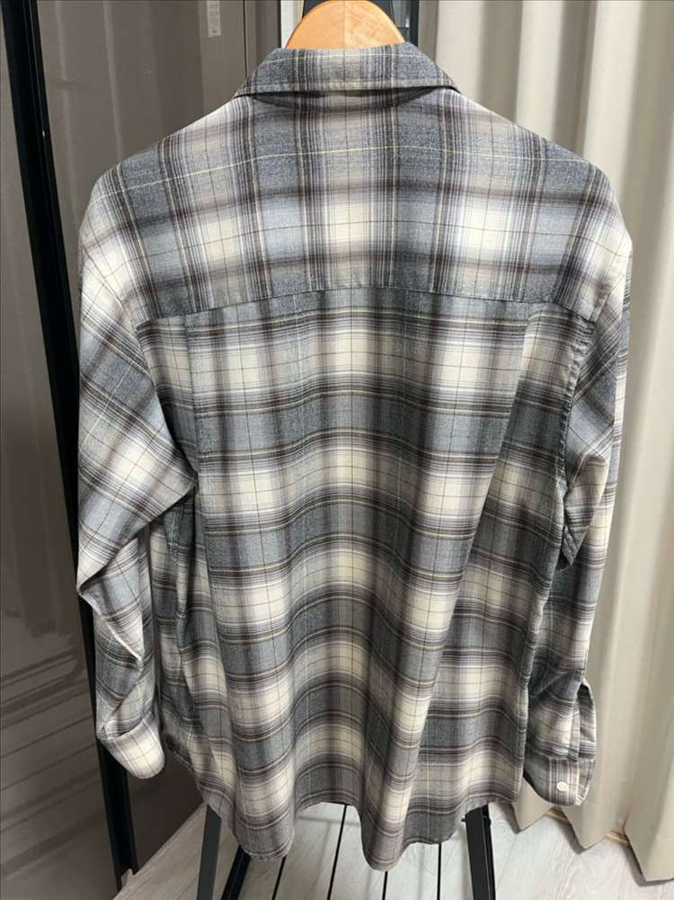 오라리 / 슈퍼 라이트 울 체크셔츠 / 3--1