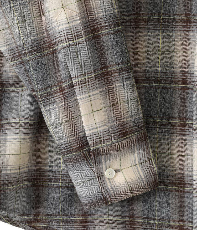 오라리 / 슈퍼 라이트 울 체크셔츠 / 3--5