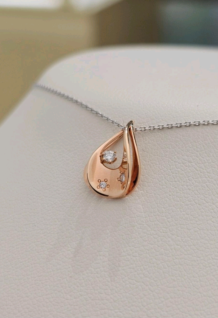 18k골든듀목걸이 미니듀 로망스뉴3 펜던트(체인 제외) 이미지