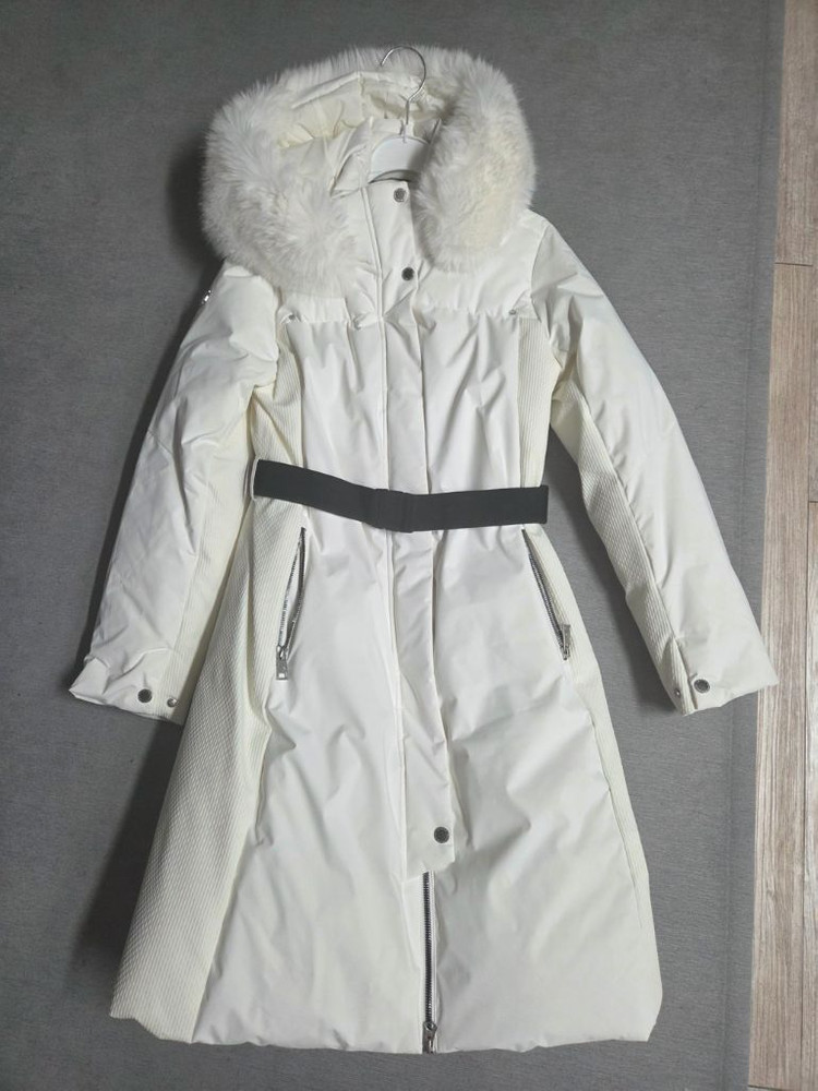 DESCENTE 여성 캐논 코트 유러피안 구스다운 85 아이보리 이미지