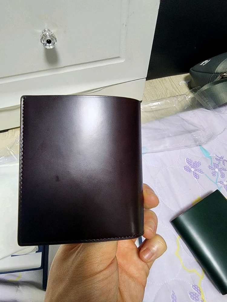 코도반 말가죽 반지갑 이미지