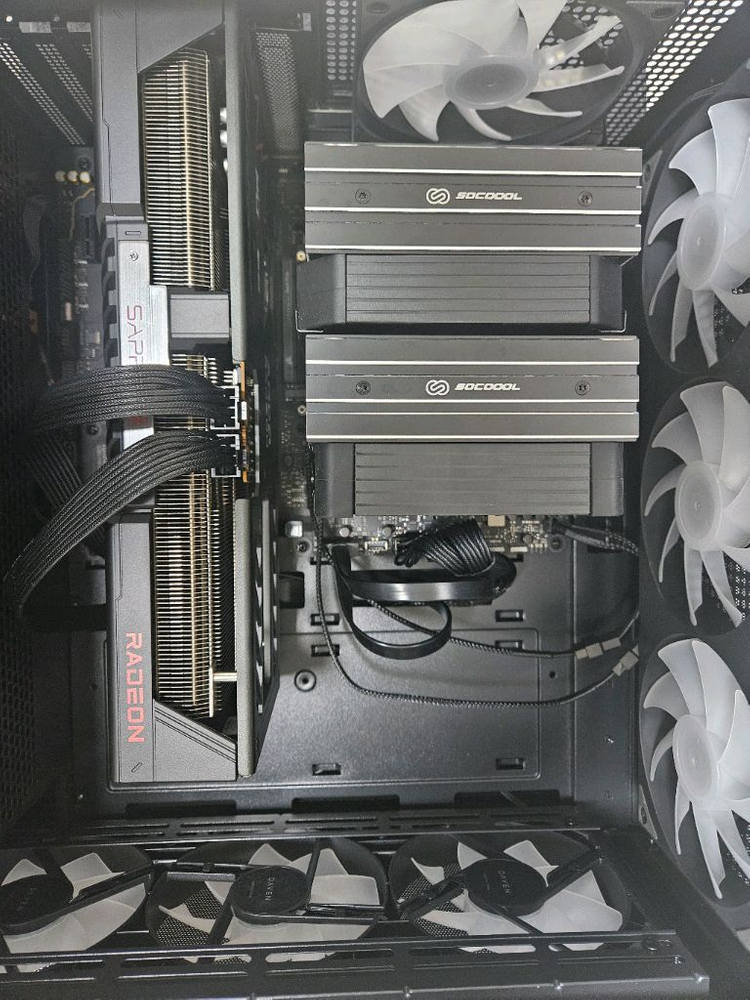 9600x 9070xt 32gb 2tb 본체 판매 데스크탑 pc 이미지