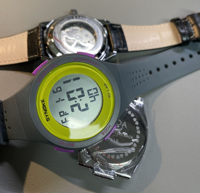 시계 3점 일괄 (오토메틱,쿼츠,전자시계) 이미지