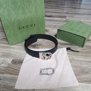 구찌 인터로킹 리버서블 벨트 28 29 30 GGgg벨트명품바이커백크로스백루이비통디올셀린느자켓수트에르메스생로랑