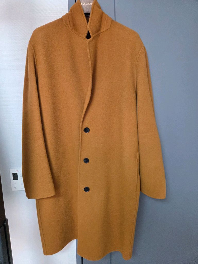 봄,가을 간절기용 마마가리 100% 울 코트 105사이즈 판매합니다. 이미지