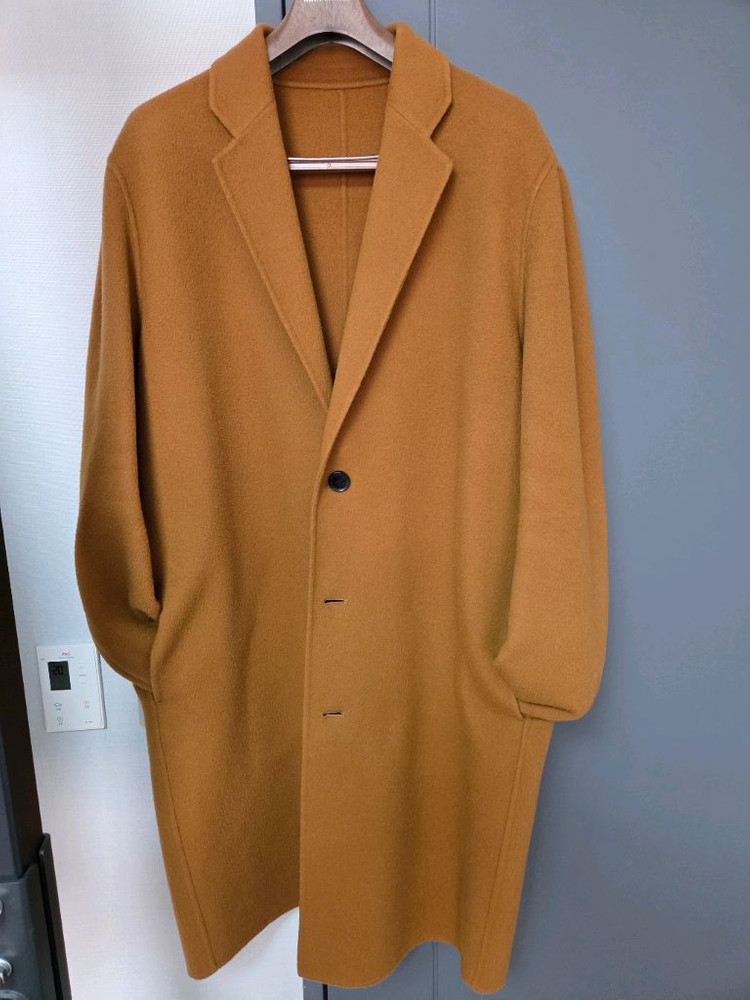 봄,가을 간절기용 마마가리 100% 울 코트 105사이즈 판매합니다. 이미지