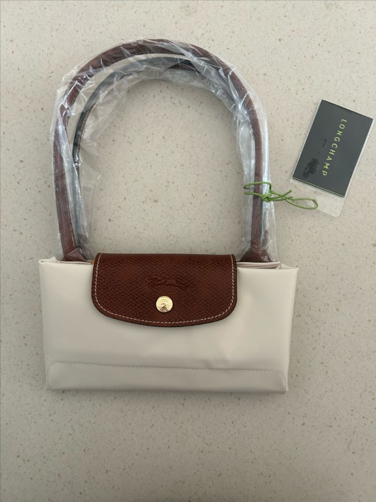 롱샴 르 플리아쥬 오리지널 숄더백 미디움 페이퍼 L2605 089 P71--2