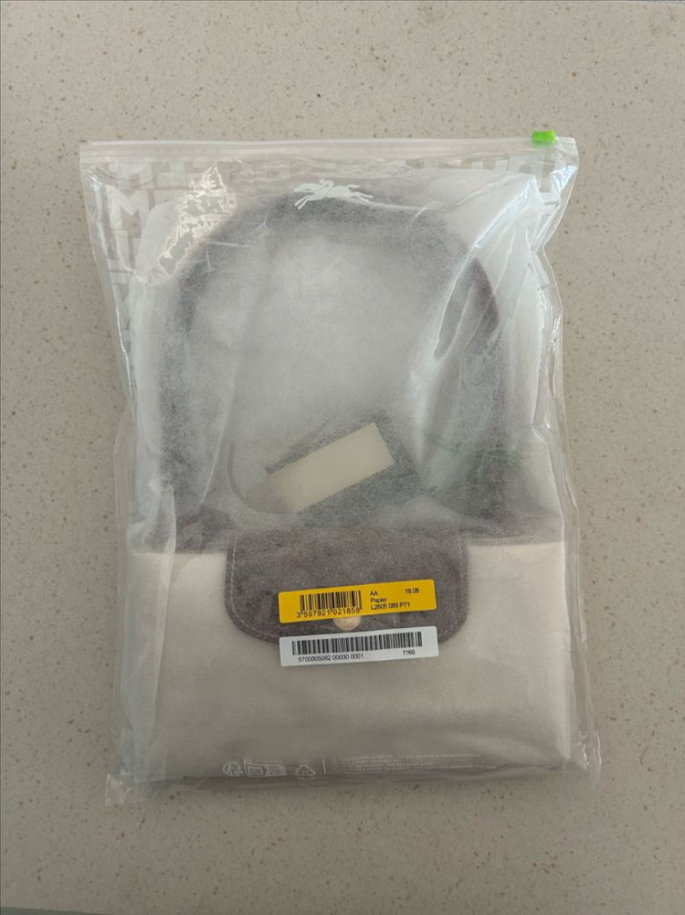 롱샴 르 플리아쥬 오리지널 숄더백 미디움 페이퍼 L2605 089 P71--3